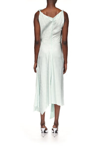 Posy Midi Dress - Aquamarine