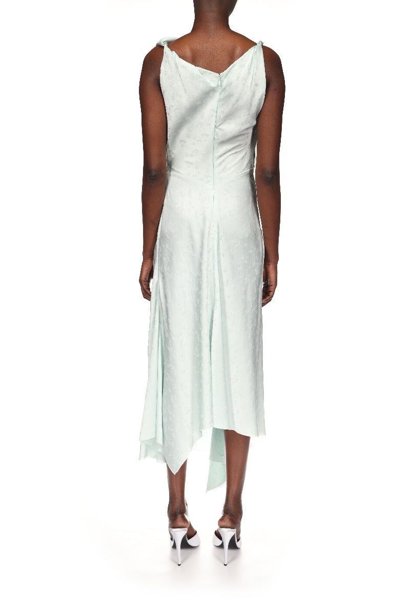 Posy Midi Dress - Aquamarine