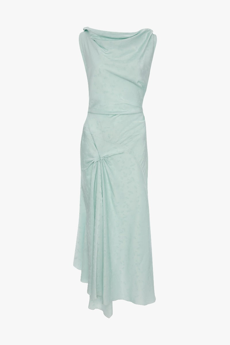 Posy Midi Dress - Aquamarine