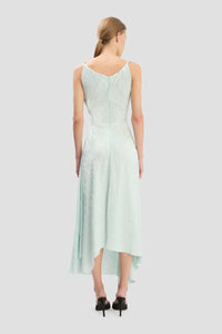 Posy Midi Dress - Aquamarine