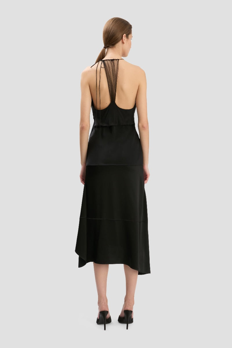 Gathered Cami Top - Black