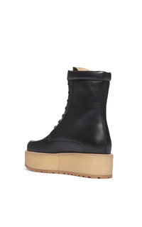 Black / Bottes David 50 en cuir - Black