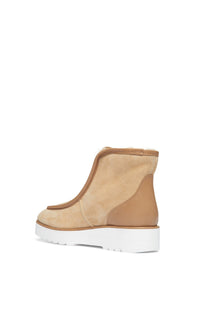 Tyga Boot en camel shearling