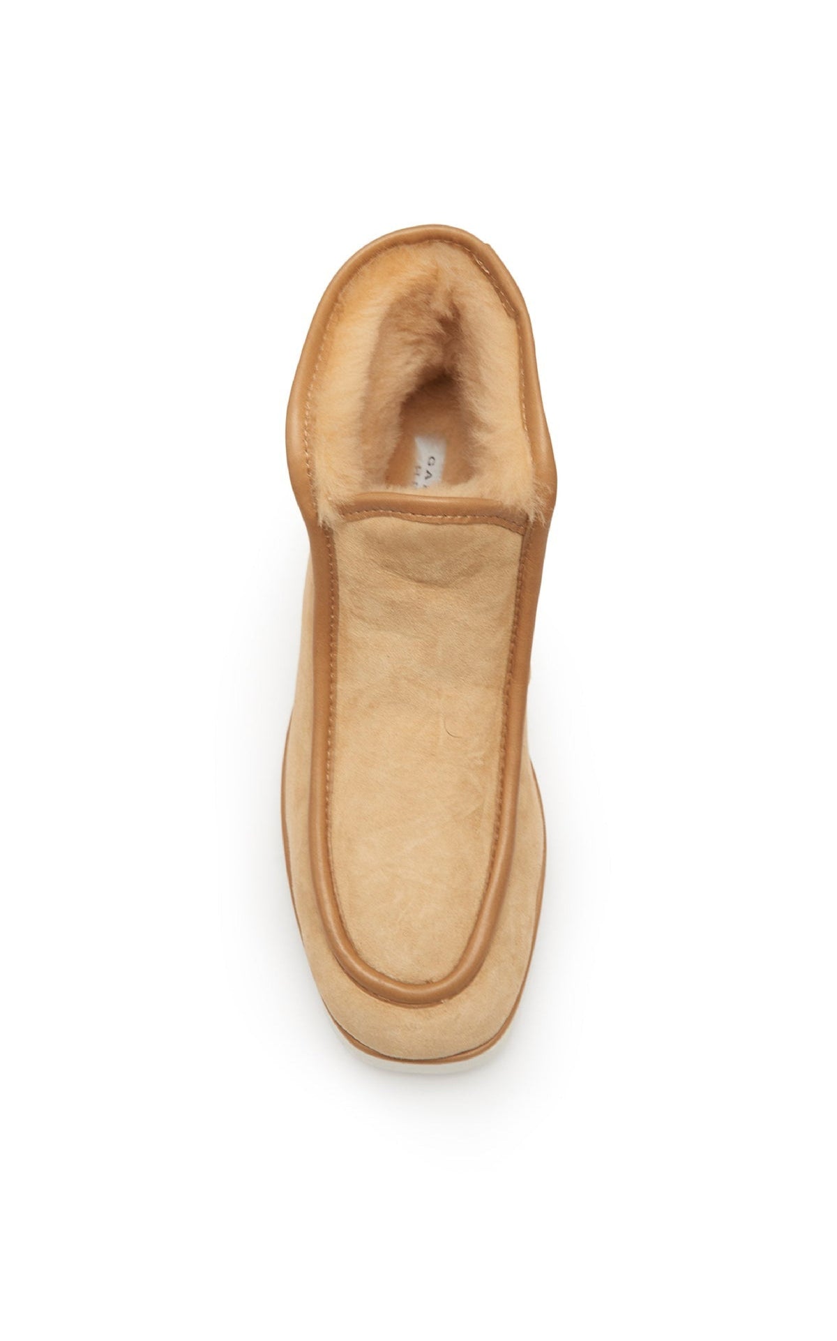 Tyga Boot en camel shearling