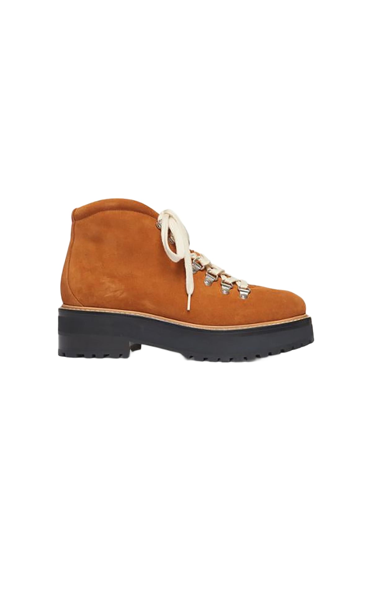 Cashew / Bottines Kash 50 avec shearling en cuir - Cashew