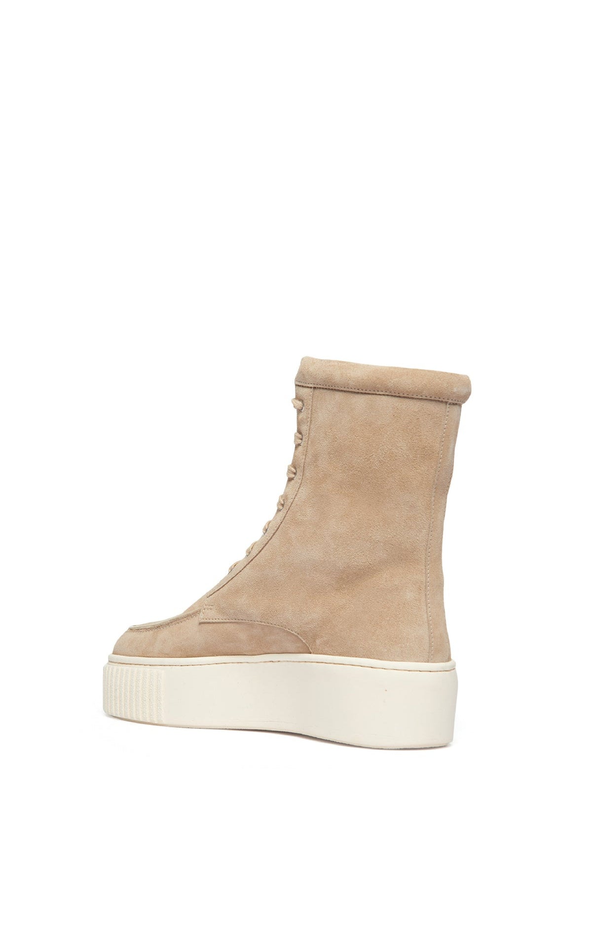 Emanuele Boot en beige daim