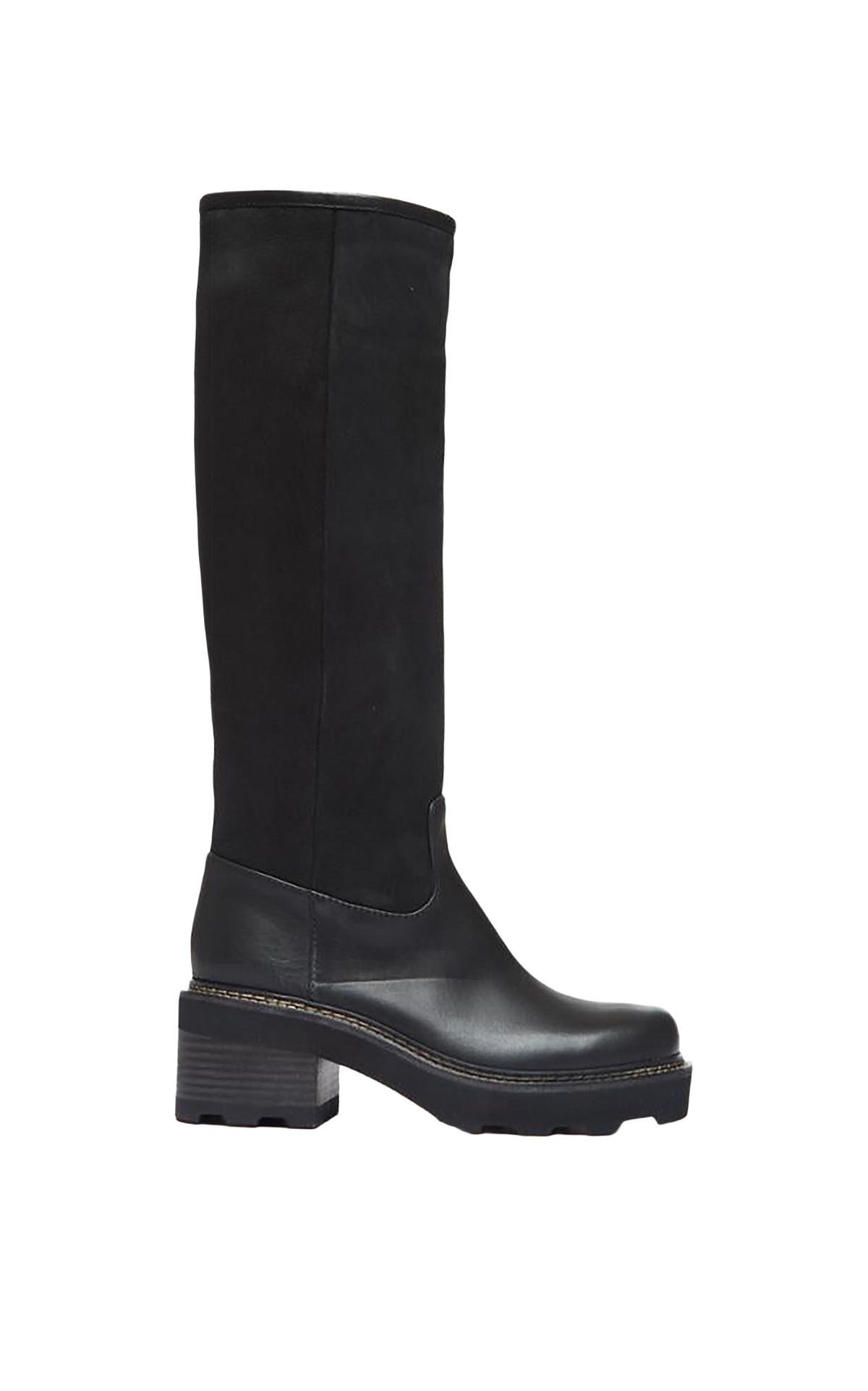 Black / Bottes Vylos 75 en cuir - Black