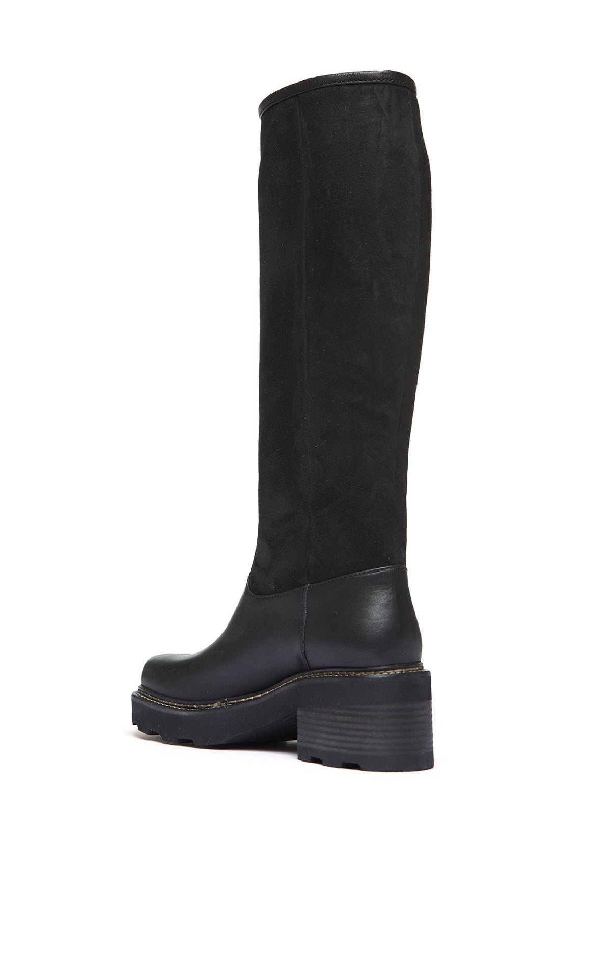 Black / Bottes Vylos 75 en cuir - Black
