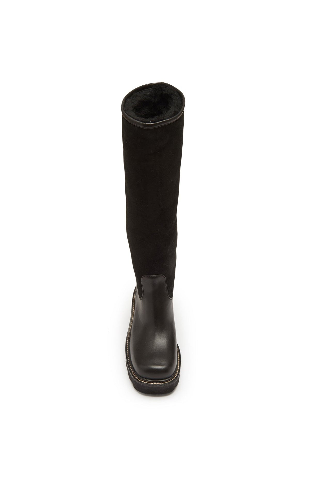 Black / Bottes Vylos 75 en cuir - Black