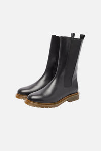 Tilda leather boots - Black