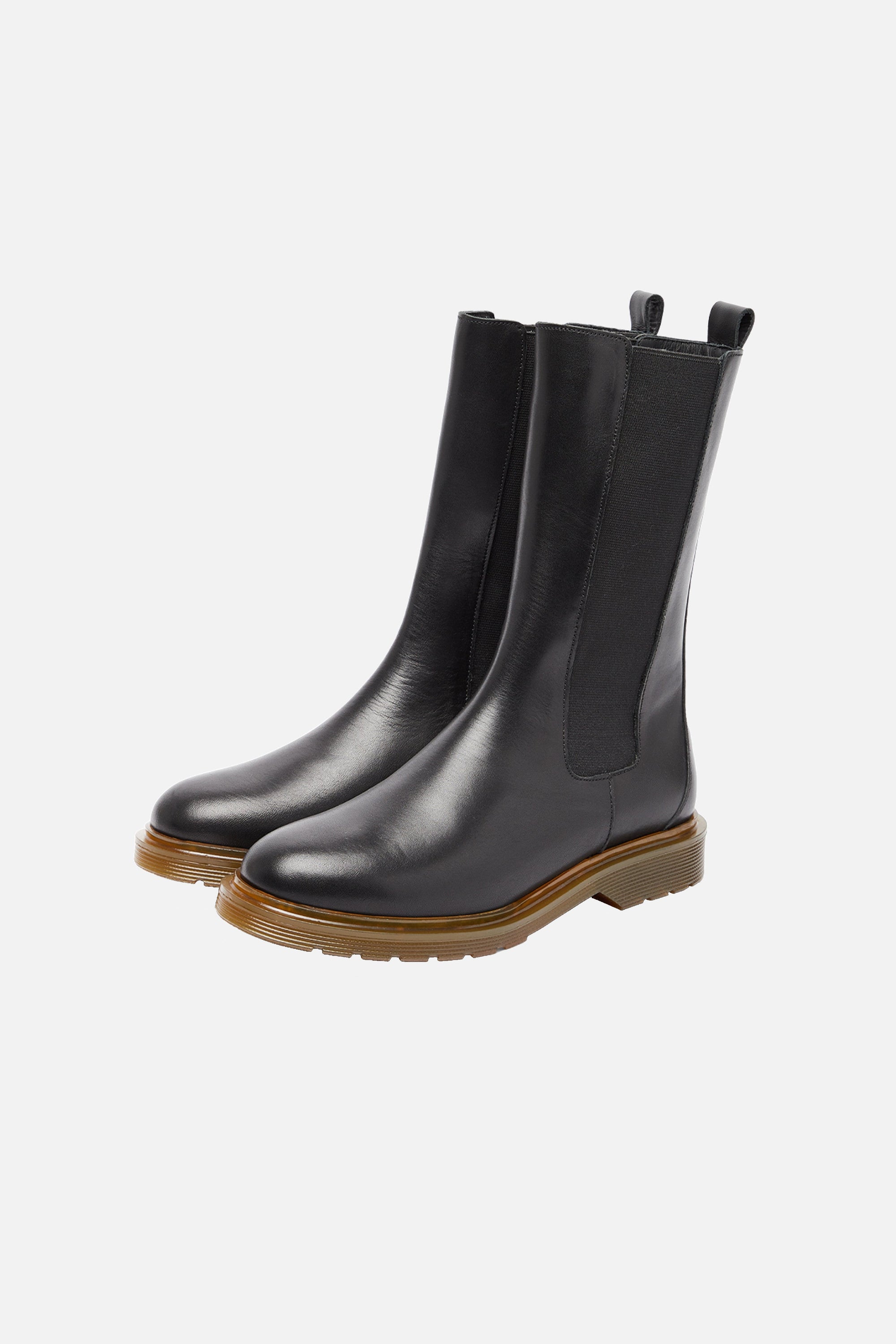 Tilda leather boots - Black