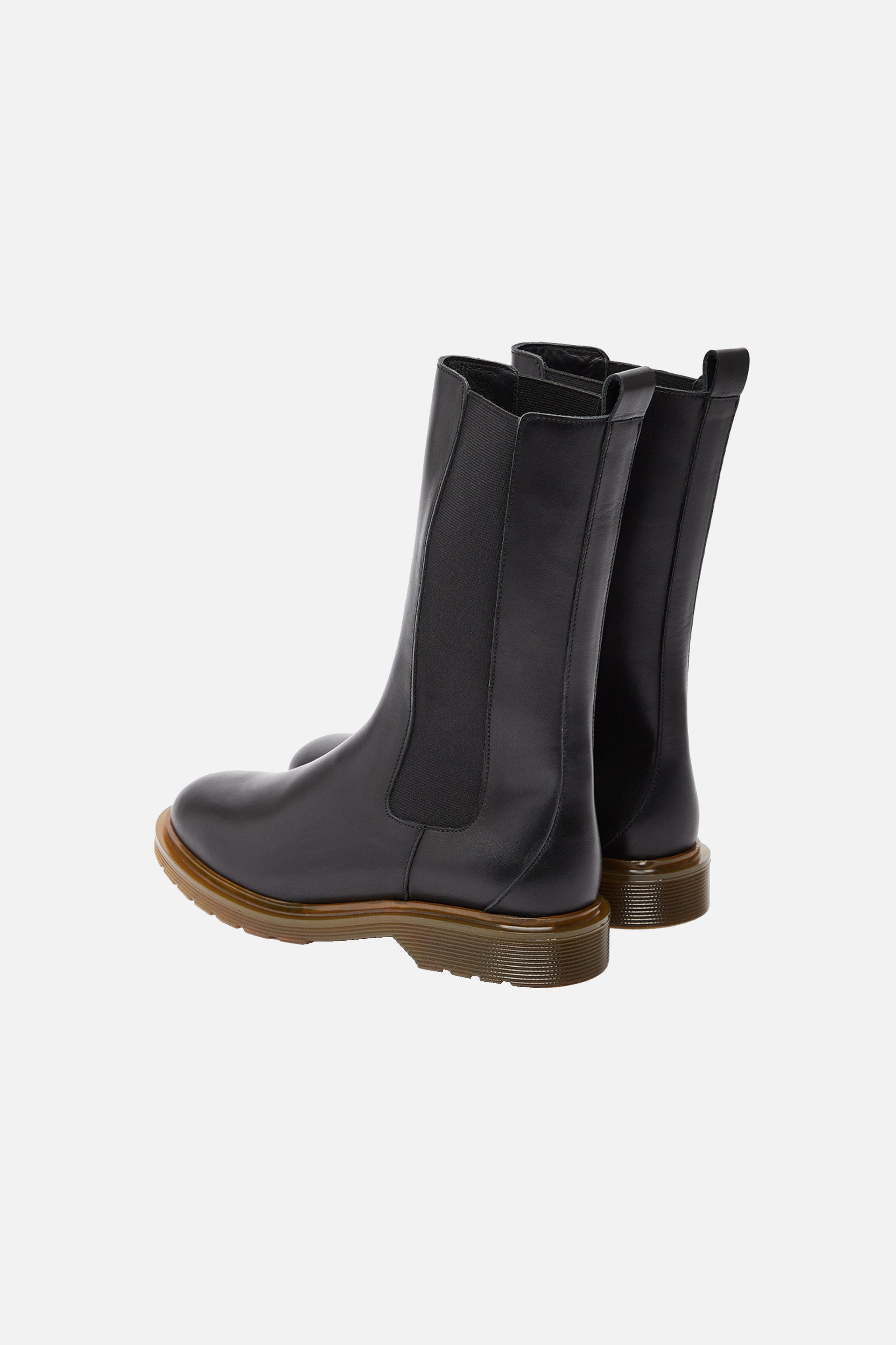 Tilda leather boots - Black