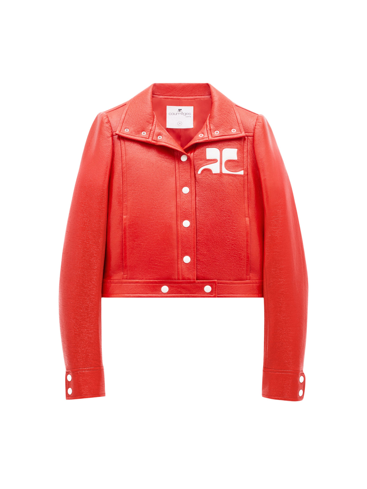 Blouson iconique en vinyle - Heritage Red