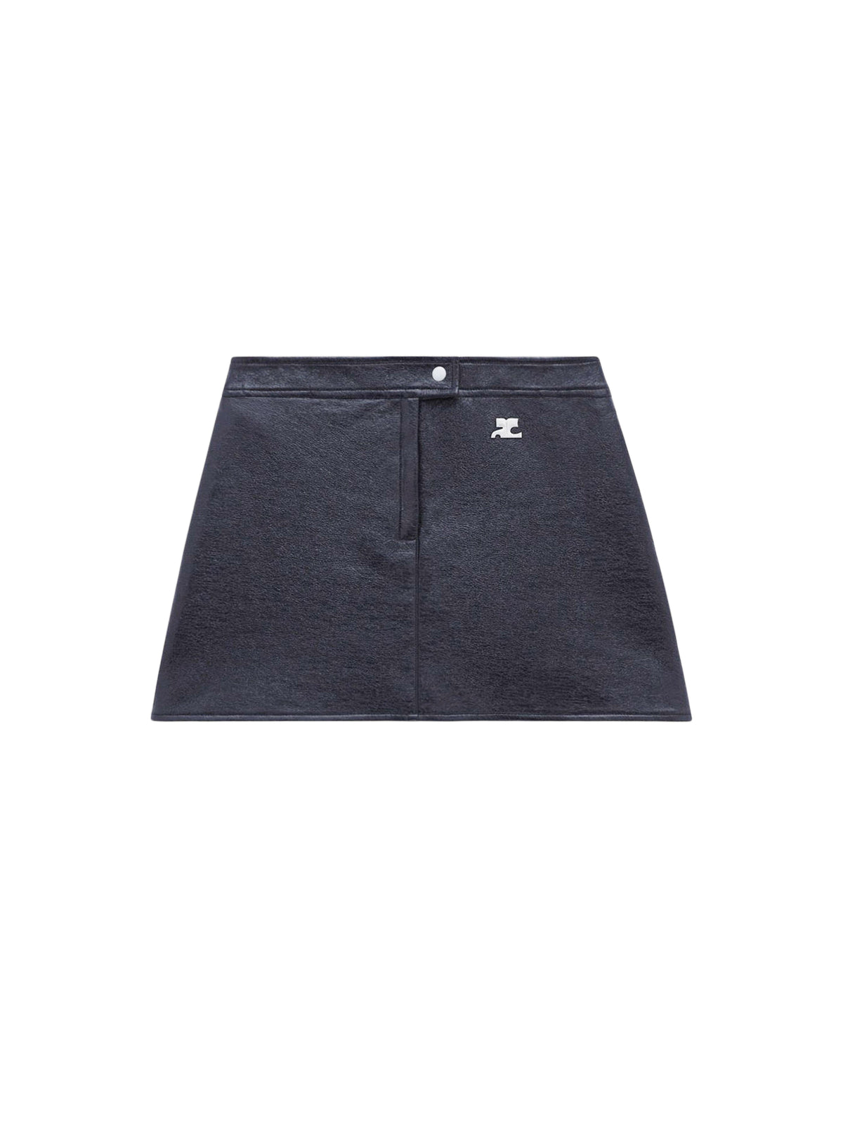 Jupe iconique en vinyle - Navy