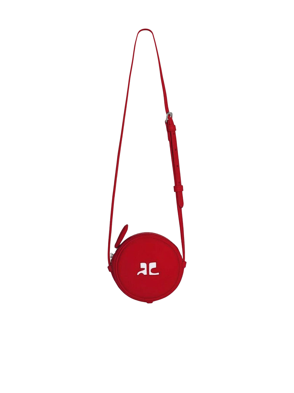 Sac rond Réédition en cuir - Red