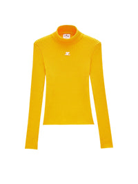 PRIX MARQUE : 140 / PULL COL MONTANT MAILLE-0