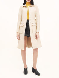 Pull col montant en maille - Yellow