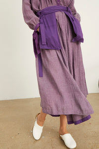 Jupe Post coupe midi - Purple