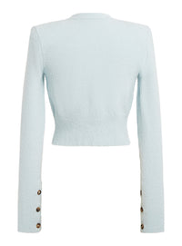 Knitted cardigan - Ice Blue