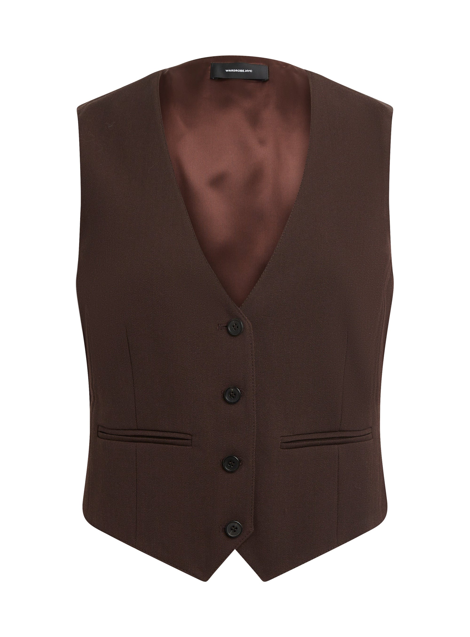 Waistcoat - Dark Brown