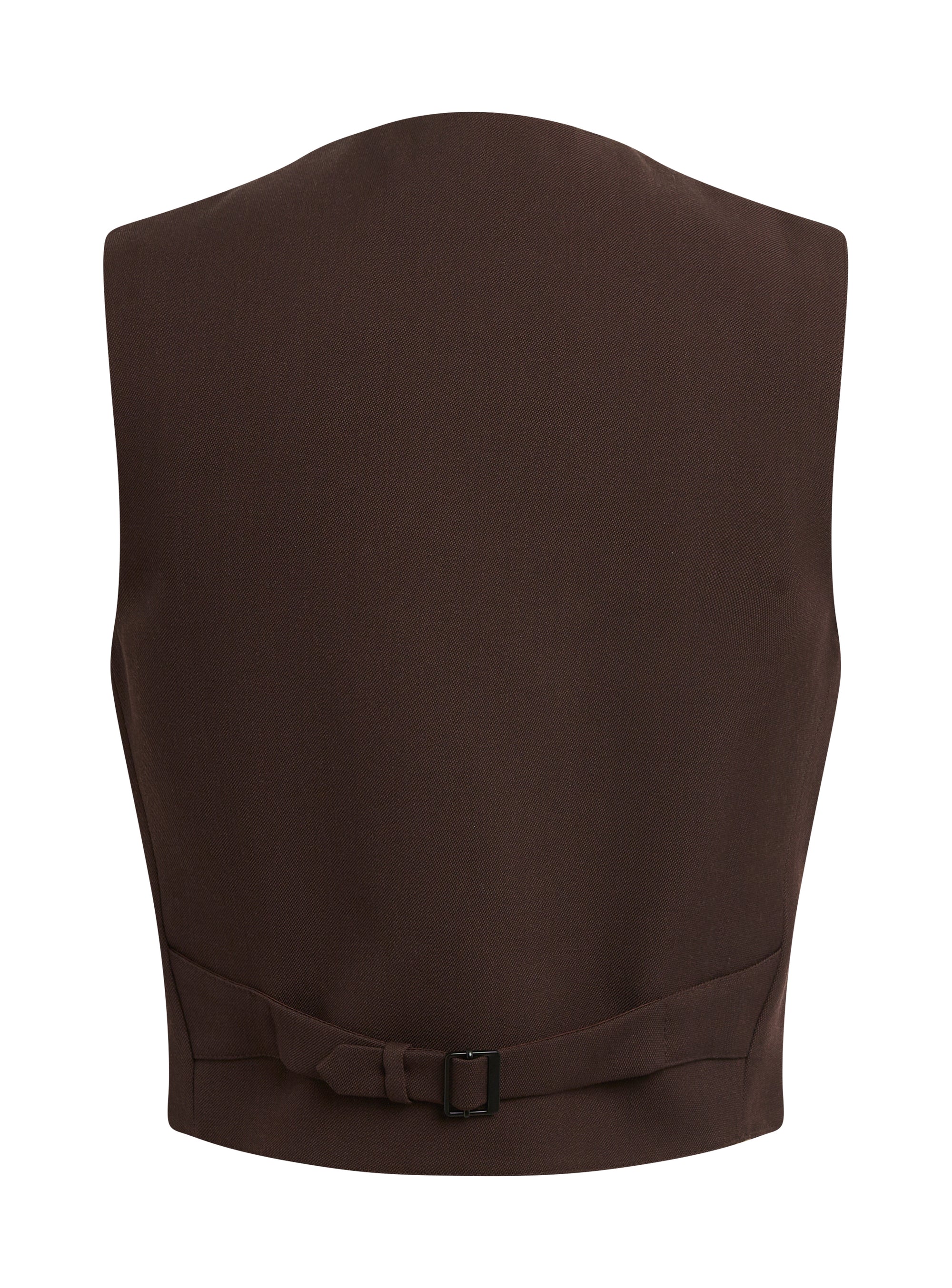 Veston 3 boutons en laine - Dark Brown