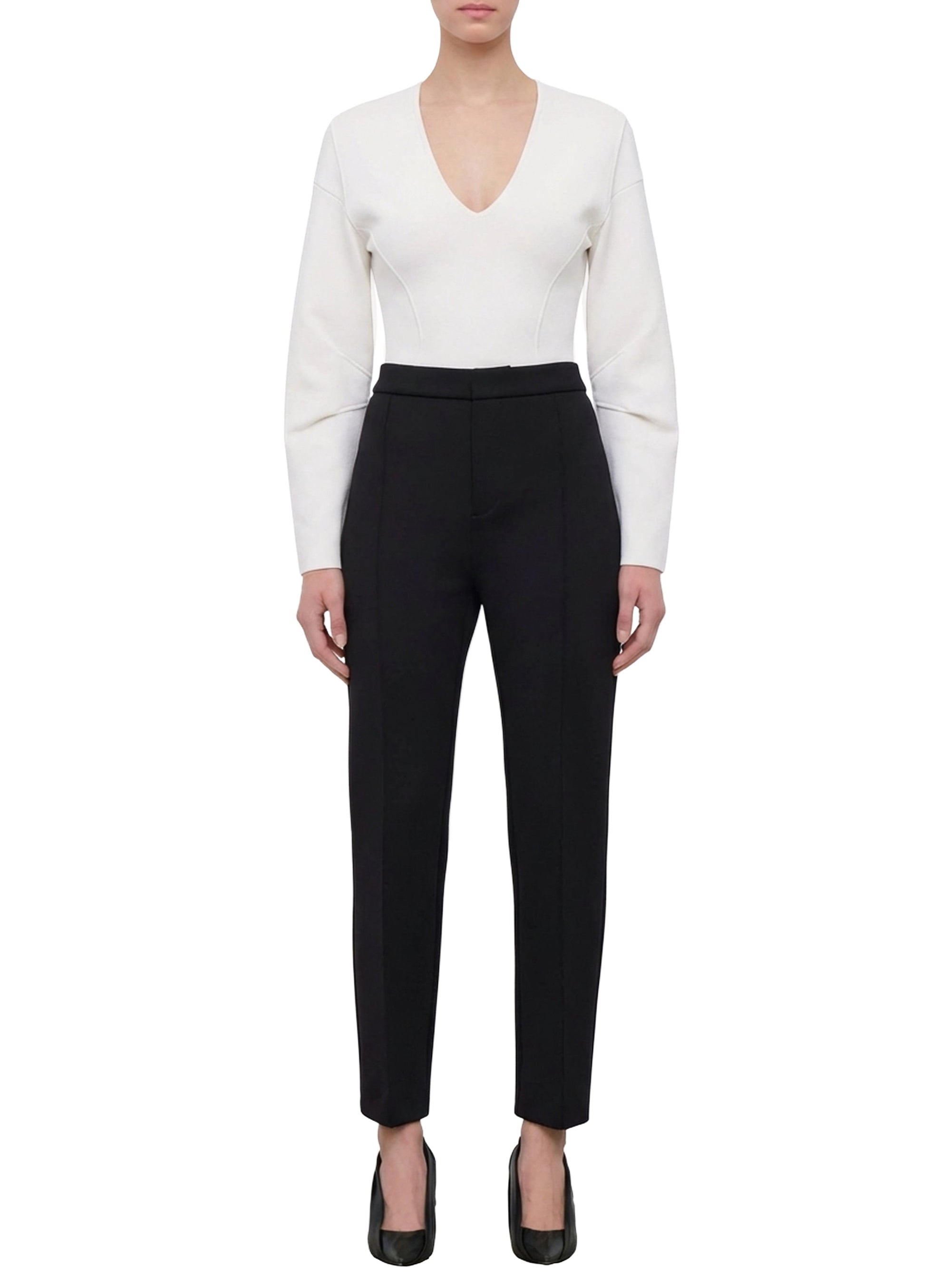 Matte V-Neck - Off White