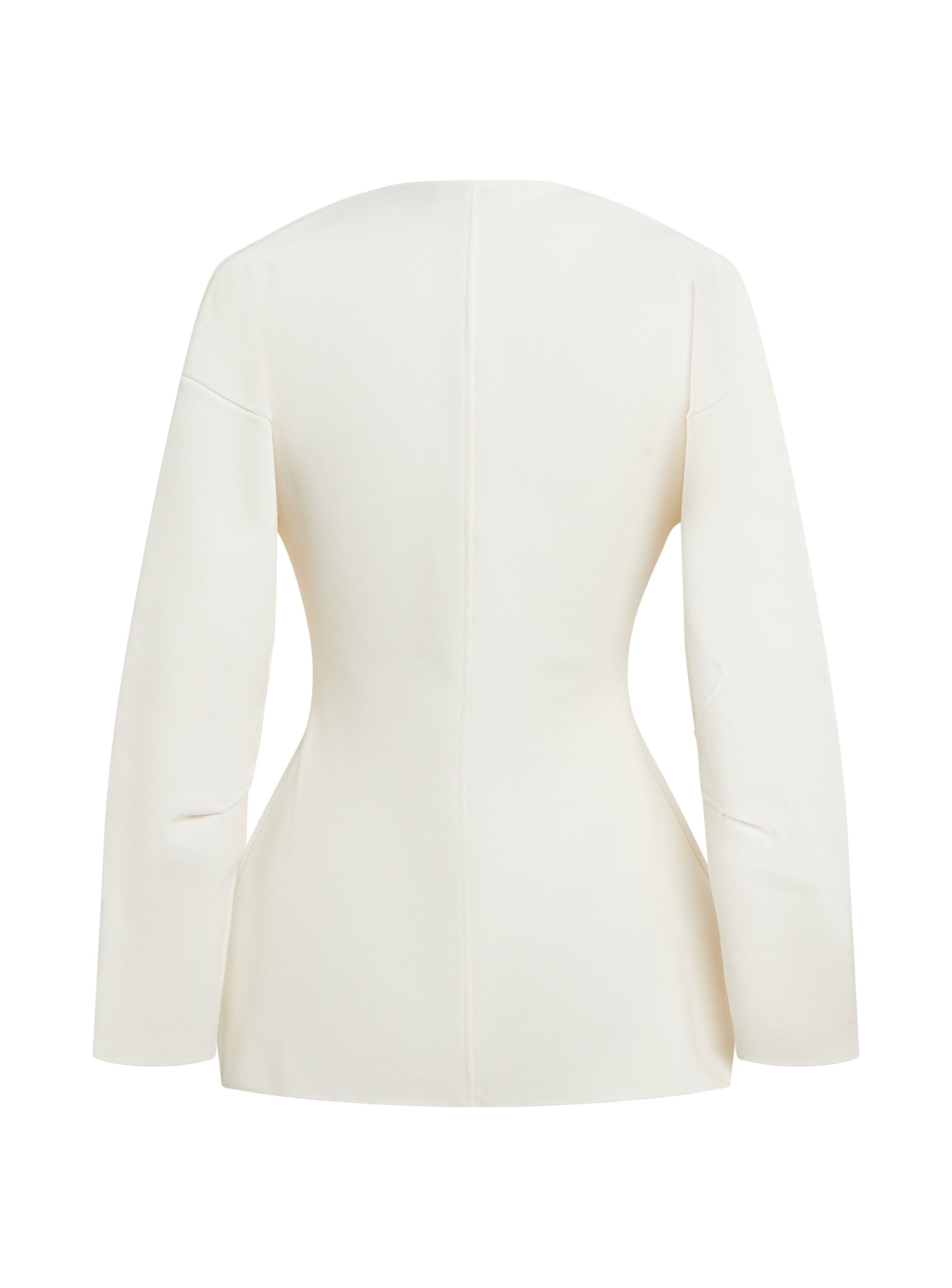 Matte V-Neck - Off White