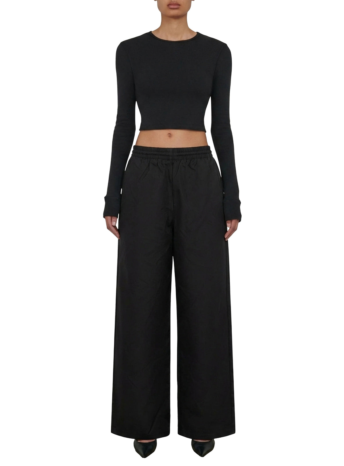 Utility Track Pant - Black