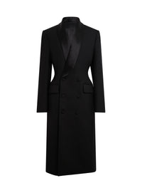 Tuxedo Blazer Dress - Black
