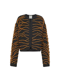 Veste brodée "Emotions" - Nero