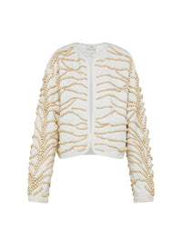"Emotions" embroidered jacket - Puro