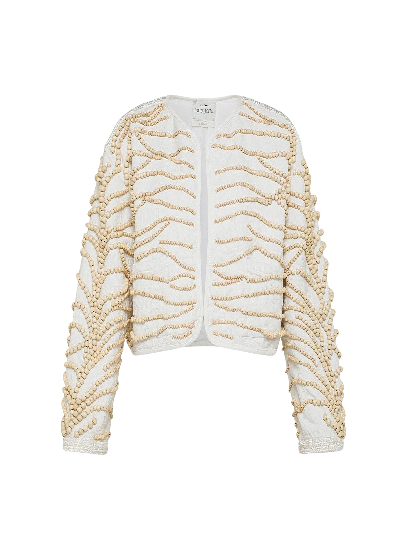 "Emotions" embroidered jacket - Puro