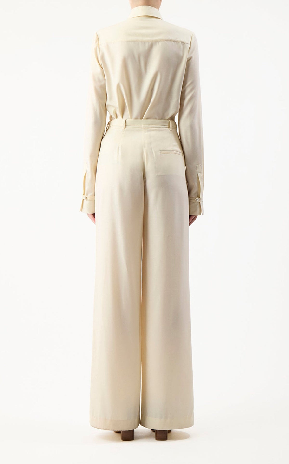 Ivory / Chemise Cruz en cachemire - Ivory
