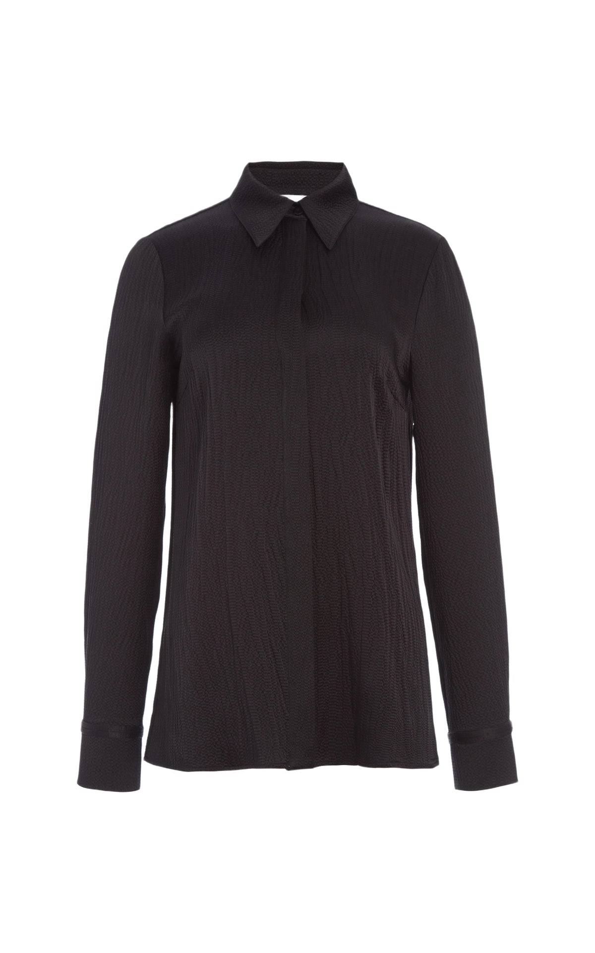 Black & Ivory / Chemise Cruz en laine - Black & Ivory