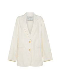Oversized jacket - Avorio
