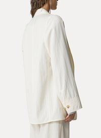 Oversized jacket - Avorio