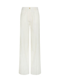 Pantalon 5 poches - Avorio