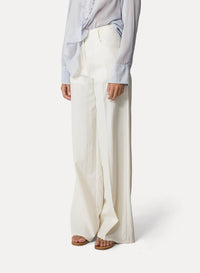 Pantalon 5 poches - Avorio
