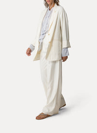 Pantalon 5 poches - Avorio