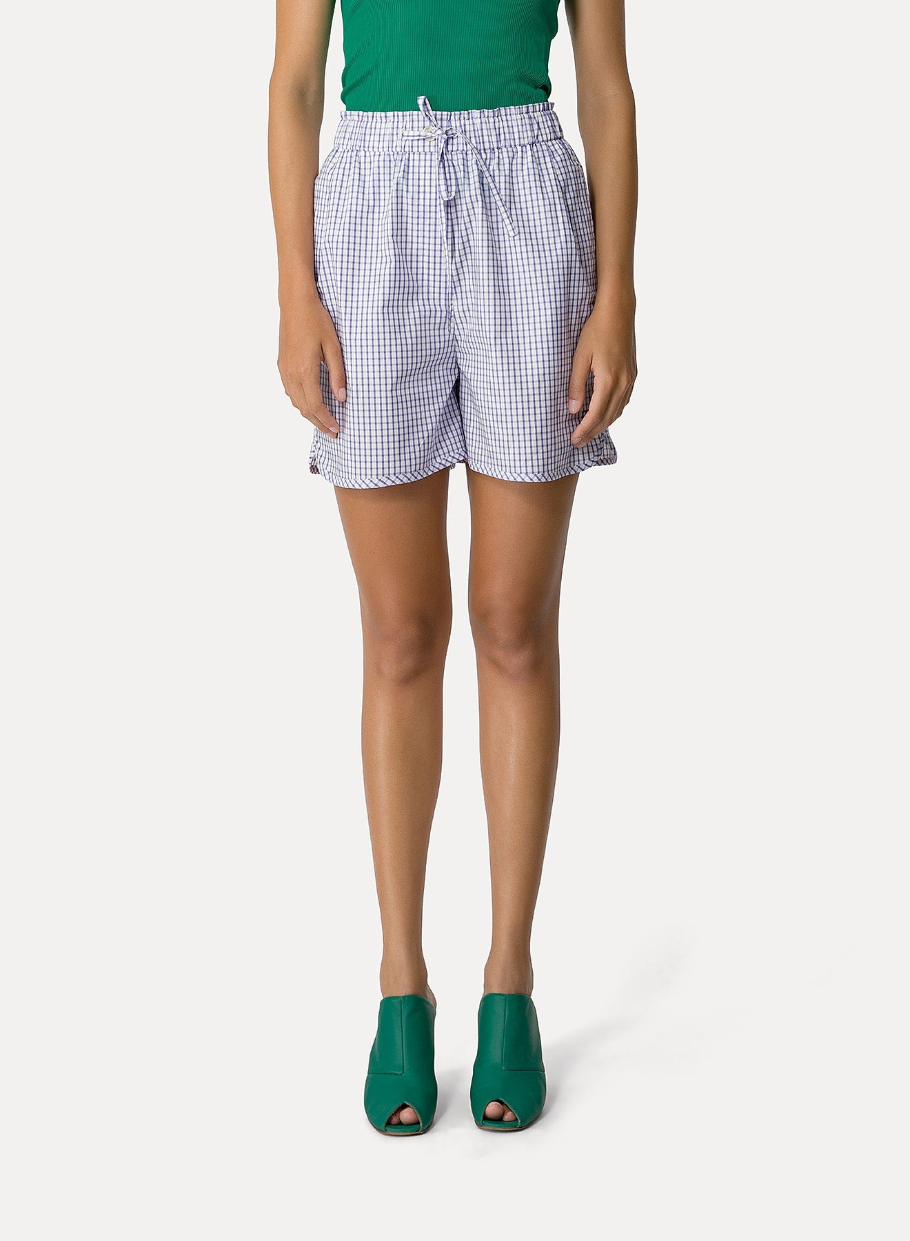 Short à carreaux - Lilac