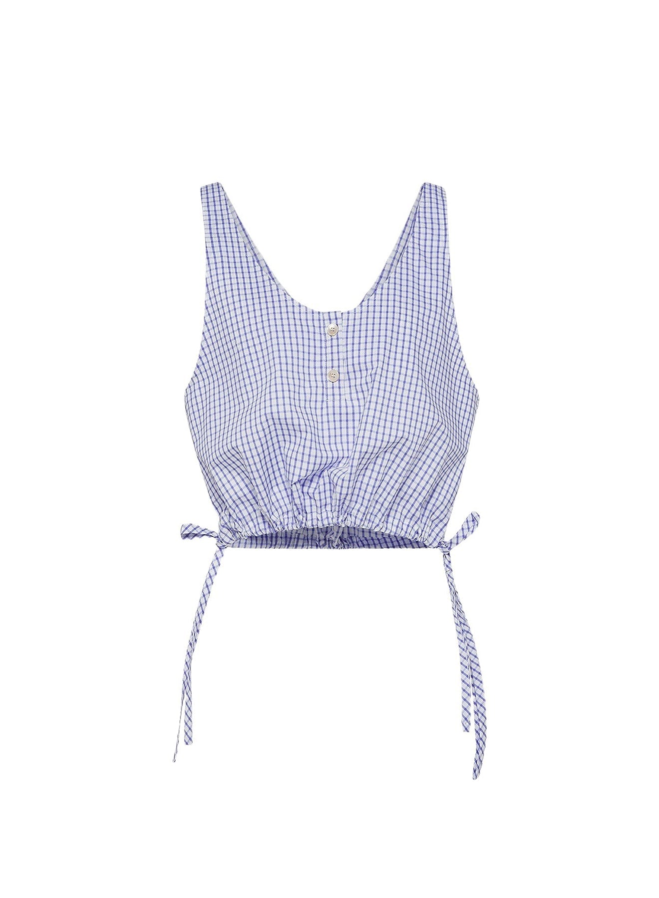 Top à carreaux - Lilac
