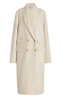 Reed cashmere coat - Ivory