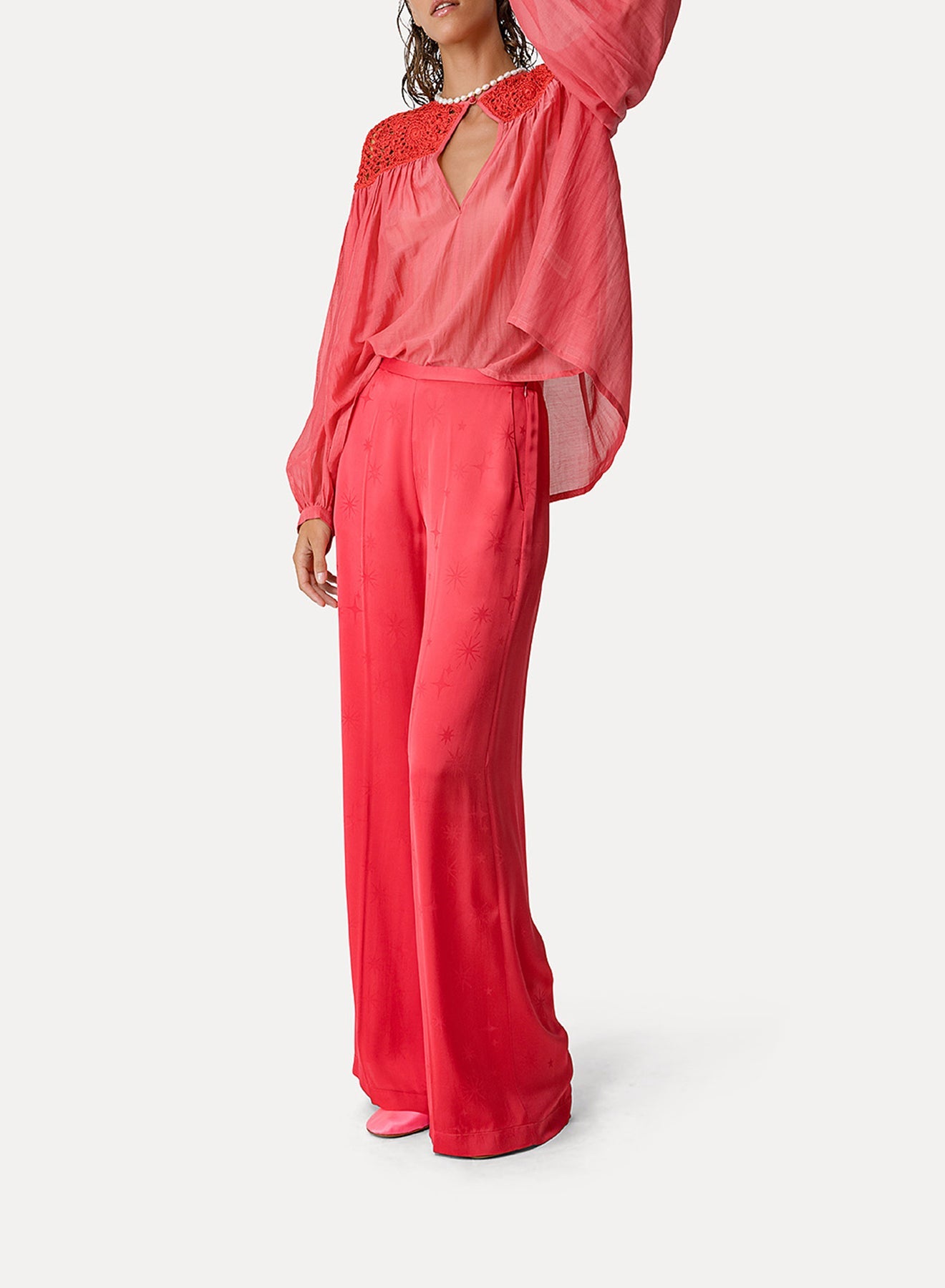 "Étoile" palazzo trousers - Love