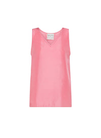 Habotai silk V-neck shirt - Emotion
