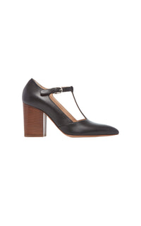 Black / Escarpins Triana 75 en cuir - Black