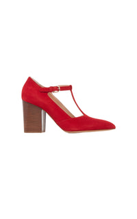 Red Topaz / Sandales Triana 75 en daim - Red Topaz