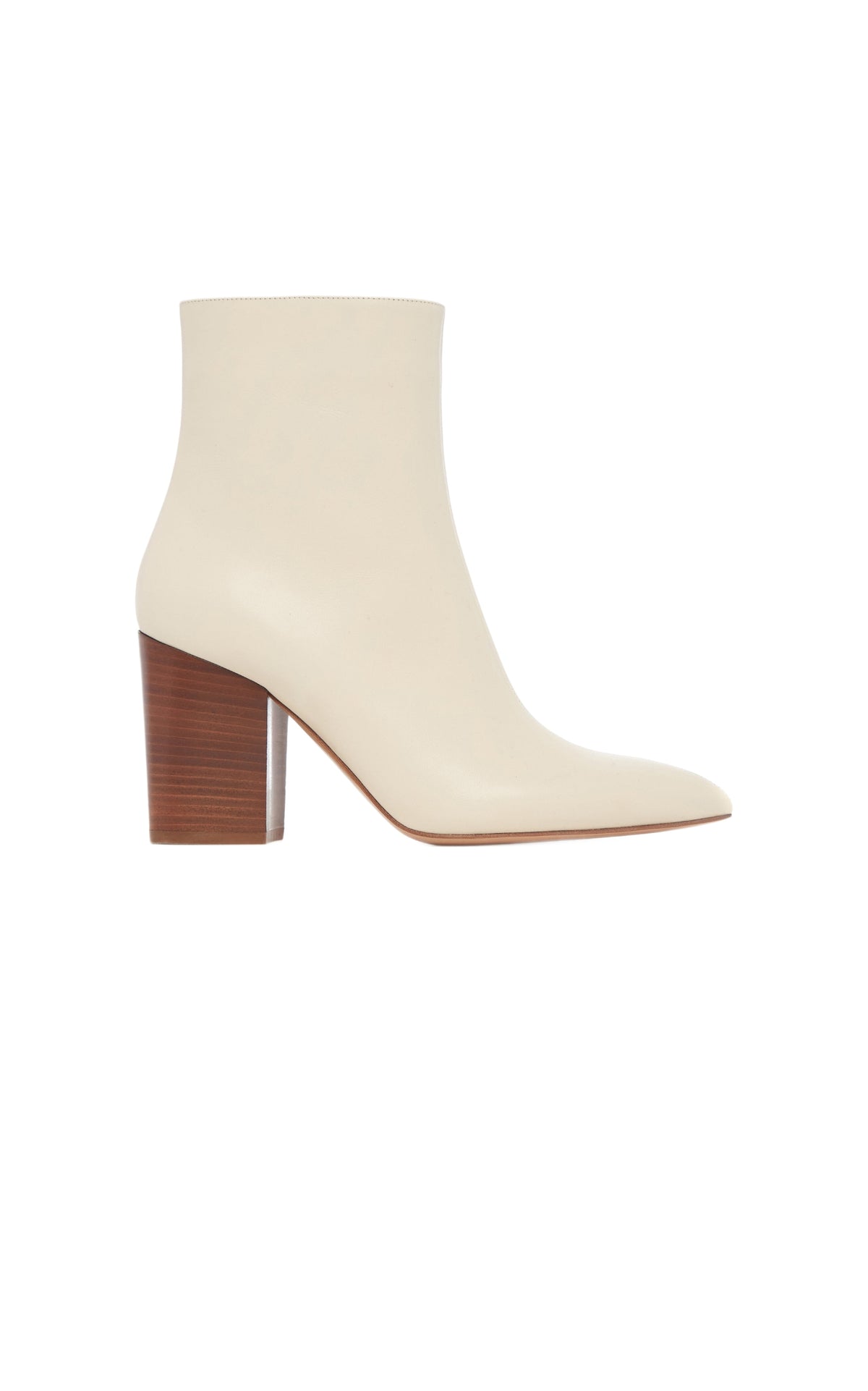 Cream / Bottines Rio 75 en cuir - Cream