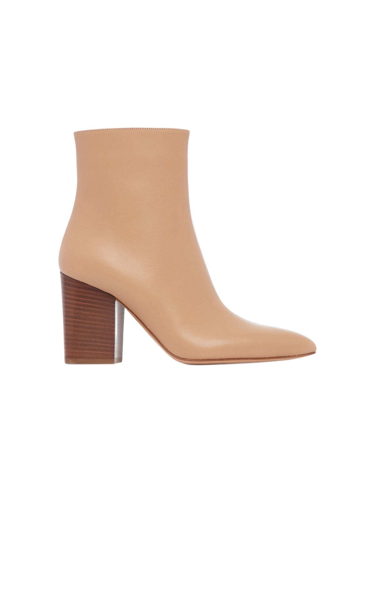 Dark Camel / Bottines Rio 75 en cuir - Dark Camel