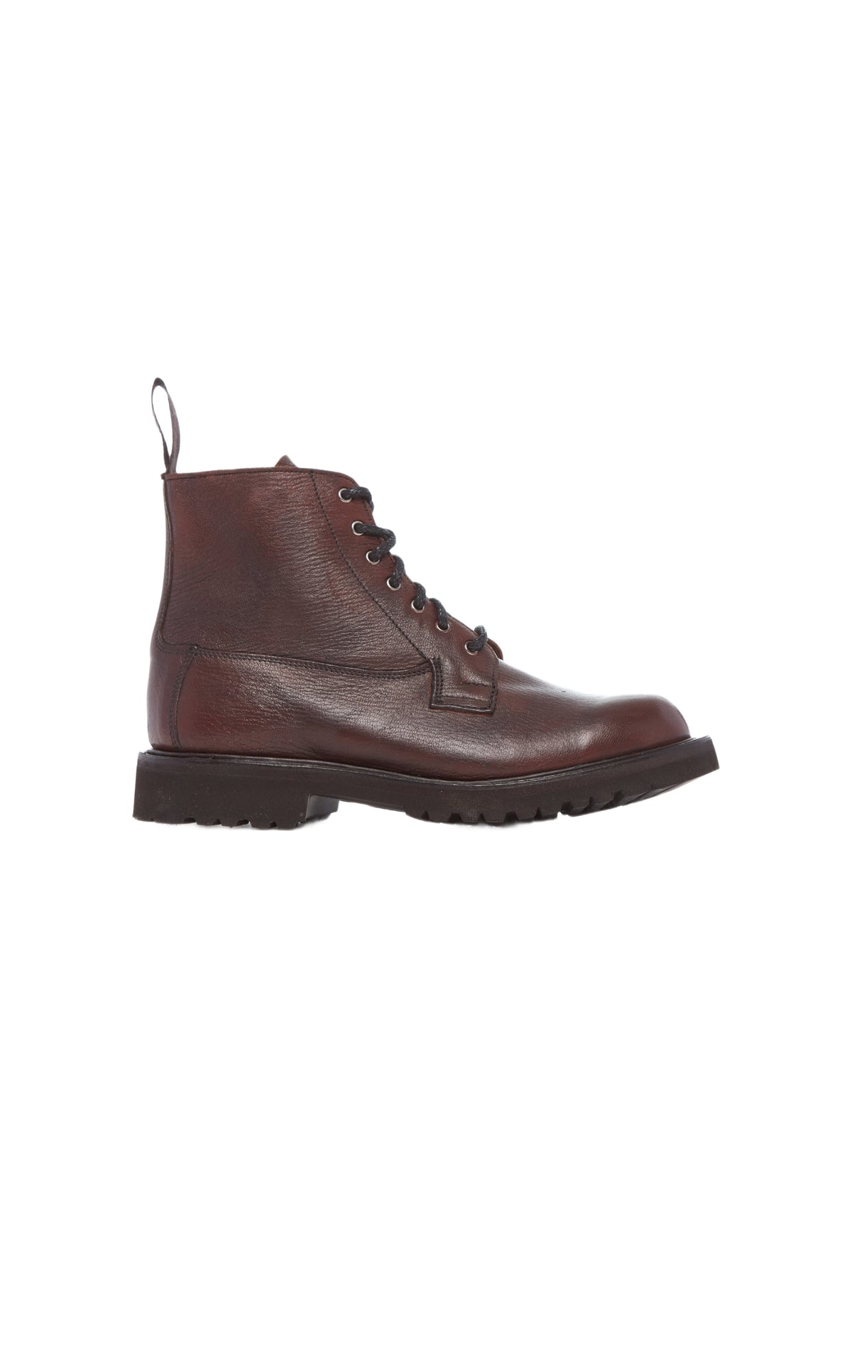 Chestnut / Bottines derby Camilla en cuir - Chestnut