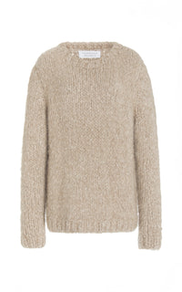 Lawrence Sweater en cognac welfat cachemire fil